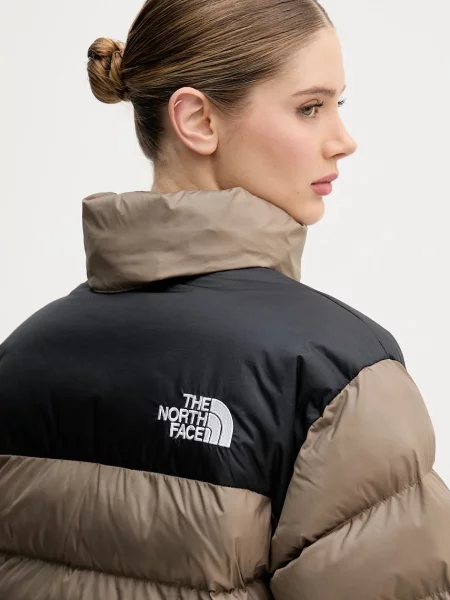Утепленная куртка The North Face коричневая