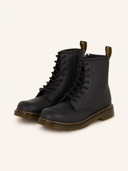 Botki Dr. Martens sznurowane czarne