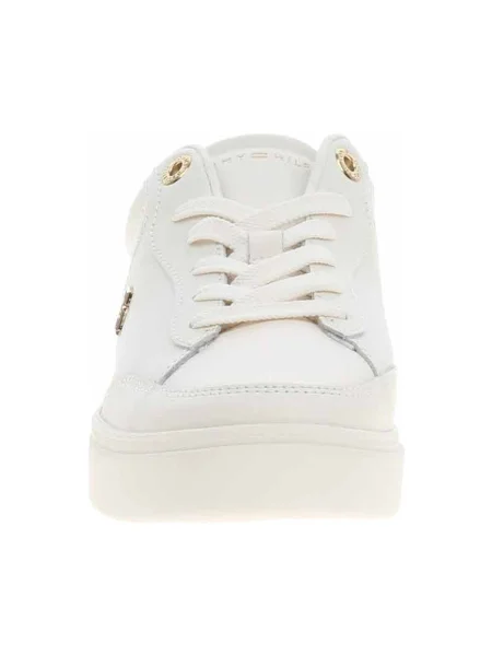 Pantofi Tommy Hilfiger din piele bej
