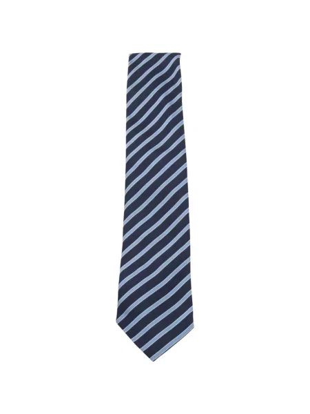 Cravată Zegna de mătase albastru