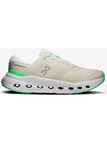 Buty do biegania On Cloudrunner 3 beżowy jasnozielony biały