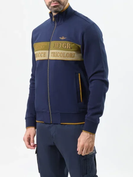 Спортивна кофта Aeronautica Militare синя
