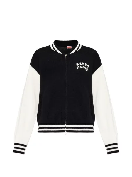 Cardigan Kenzo cu autograf negru