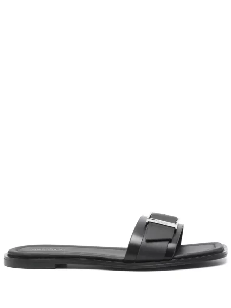 Papuci Calvin Klein din piele negru