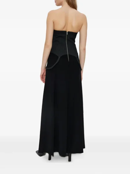 Rochie Misbhv cu dungi de costum negru