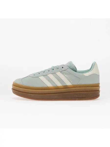 Sneakers adidas Gazelle Bold W Ash Green/ Off White/ EUR 35 alb