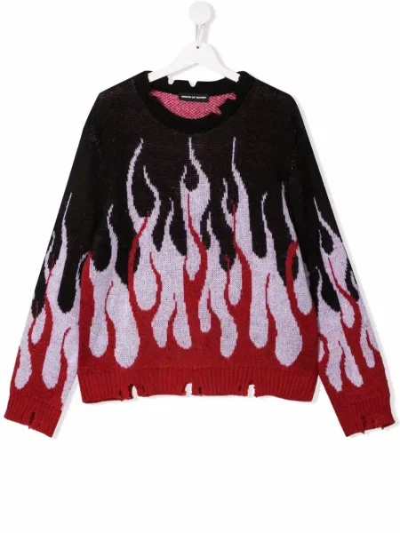 Sweter dziecięcy Vision Of Super czarny