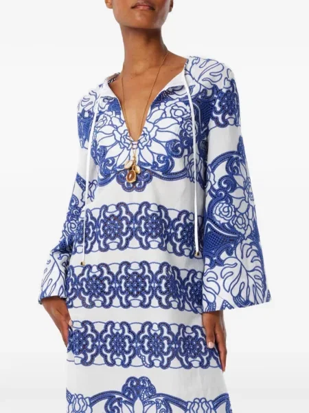 Rochie midi Borgo De Nor alb