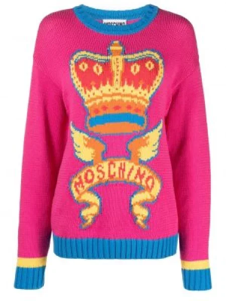 Pulover Moschino roz