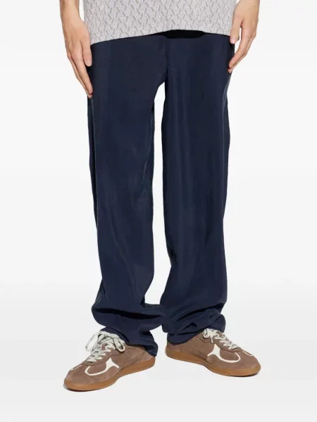 Pantaloni Giorgio Armani albastru