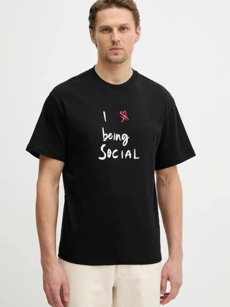 Kratka majica United Colors of Benetton črna