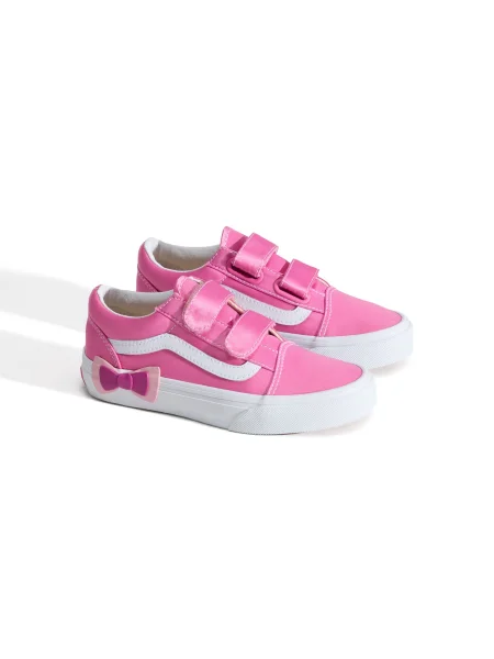 Sneakerși Vans Old Skool cu funde roz
