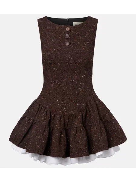 Rochie Shushu/tong de lână maro