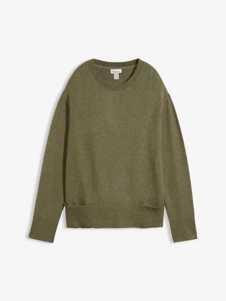 Sweter z mieszanki zielony