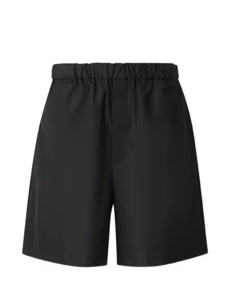 Pantaloni scurți Jil Sander negru