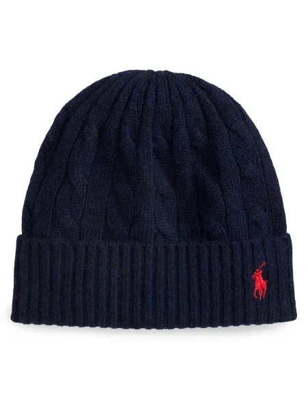 Шапка с козирка Polo Ralph Lauren Тъмносин