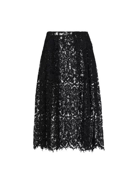 Spódnica midi Fendi czarna