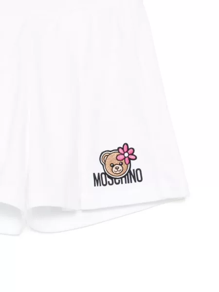 Szorty dziecięce Moschino białe