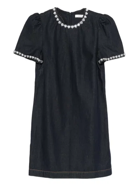 Rochie din denim Zimmermann de costum albastru