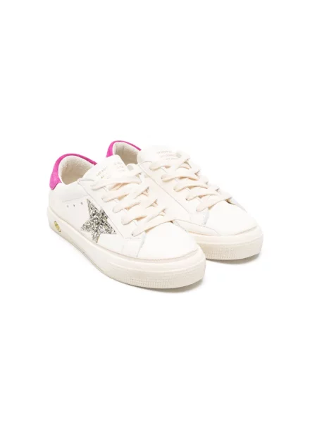 Sneakersy dziecięce Golden Goose May białe