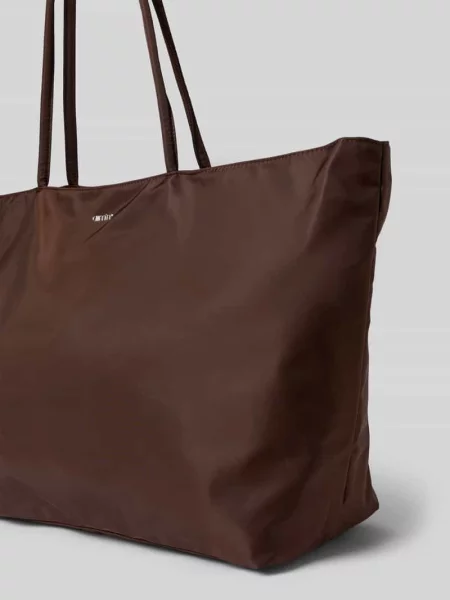 Torba shopper z detal z logo Aim'n