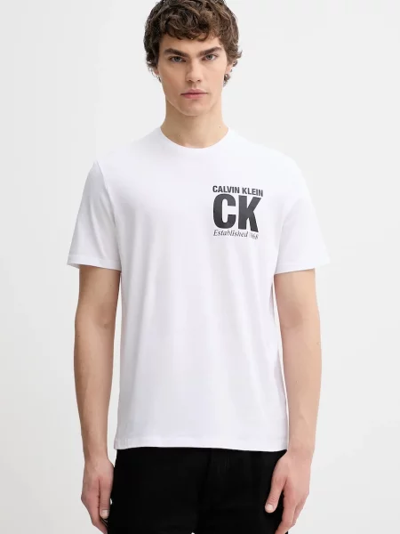 Calvin Klein tričko bílé