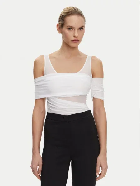 PINKO Боді Bella білий