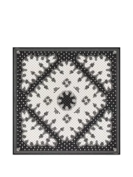 Fular Givenchy de mătase negru