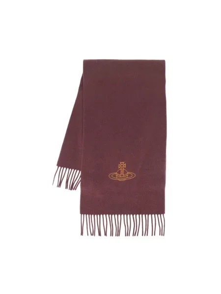 Szal Vivienne Westwood elegancka czerwona