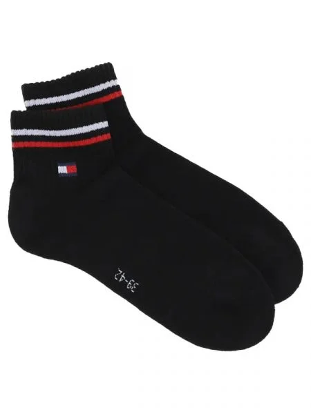 Tommy Jeans 2 db-os zokni szett fekete