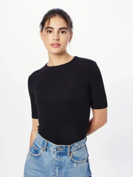 Soft Rebels Tricou Fenja' negru