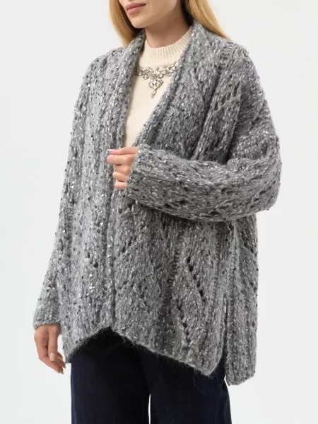 Свитер Panicale Cashmere серый