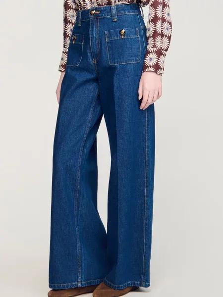 Джинси Sandro сині