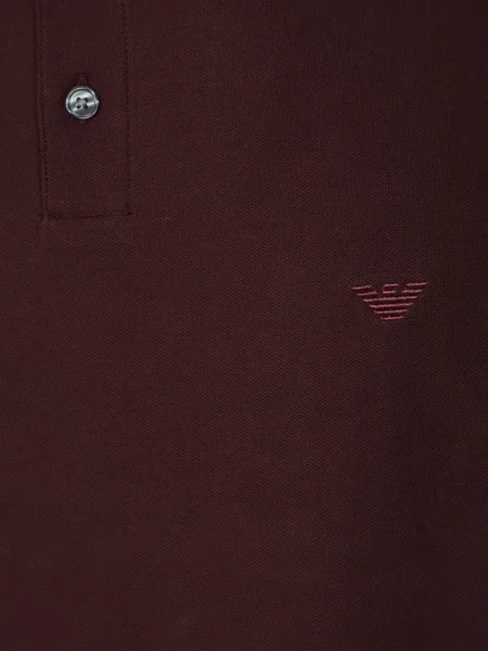 Pólóing Emporio Armani autogrammal piros