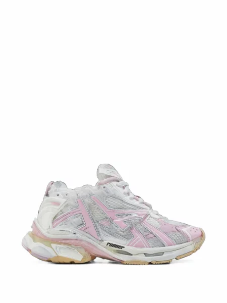 Sneakerși Balenciaga Runner alb