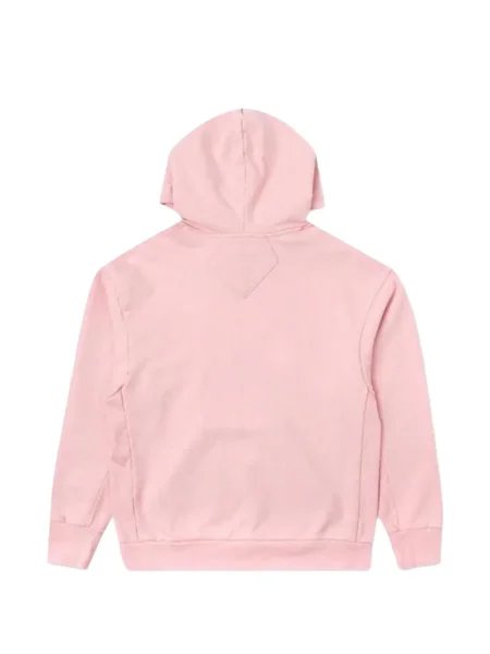 Hanorac cu glugă Jordan din fleece roz