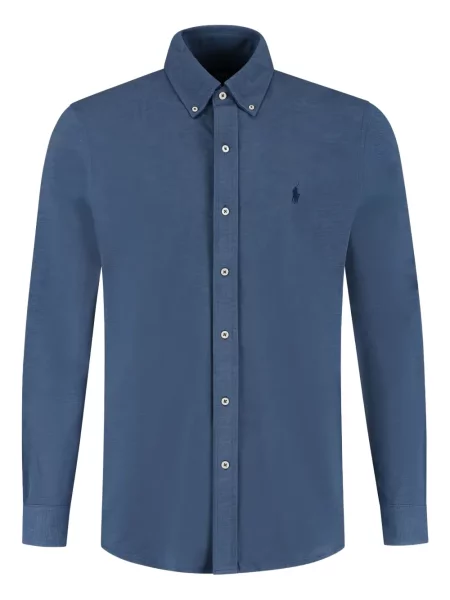 Hanorac cu glugă Polo Ralph Lauren de jumătate de fermoar cu imagine alb