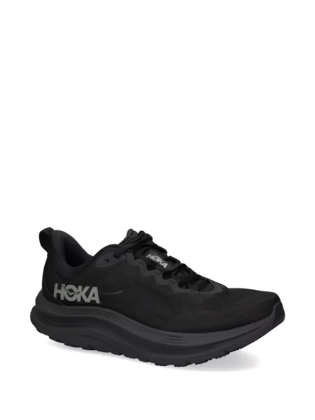 Sneakerși Hoka cu șireturi din dantelă negru