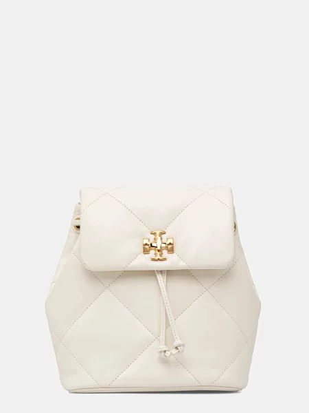 Tory Burch rucsac Kira Diamond mic uni alb