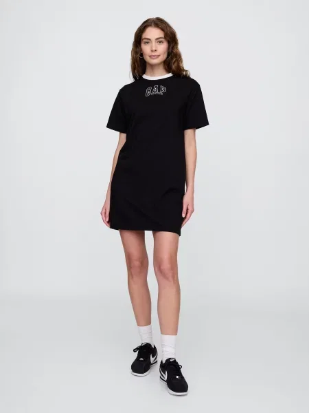 GAP Rochie negru / murdar alb