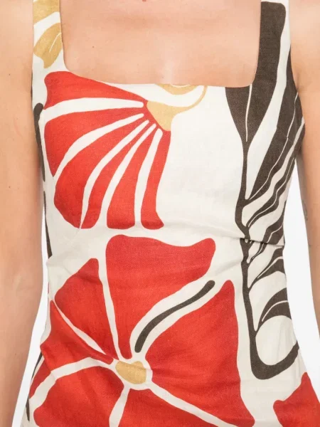Rochie mini Sir de costum roșu