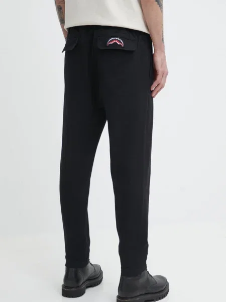 Kalhoty Sprayground ve střihu chinos černá