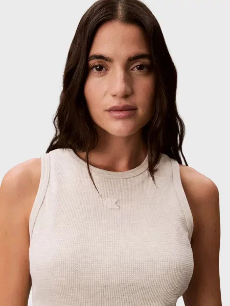 Топ Calvin Klein Jeans бежевый