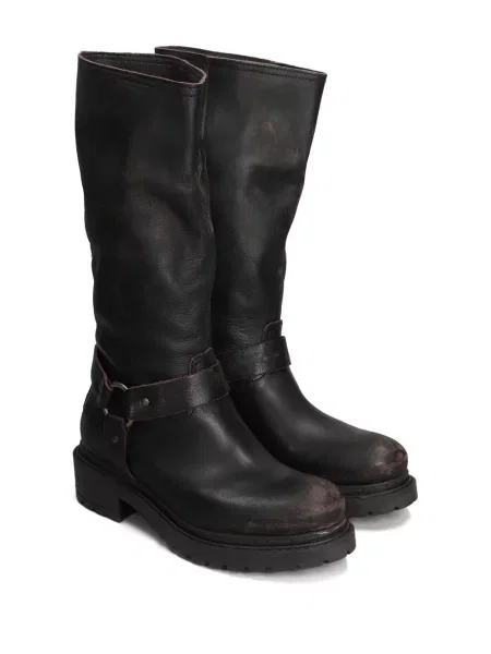 Botine Metisse din piele maro