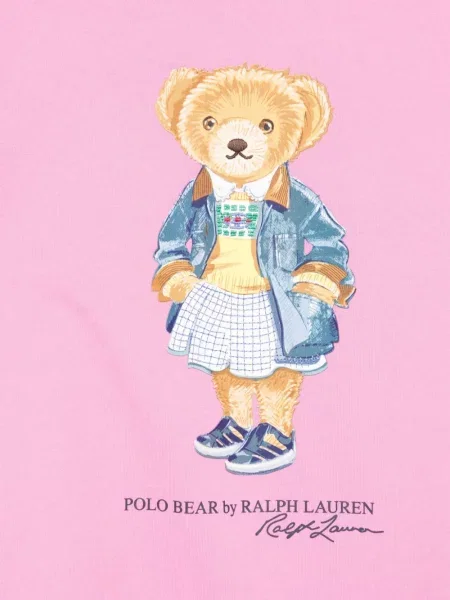 Sukienka dziecięca Polo Ralph Lauren różowa