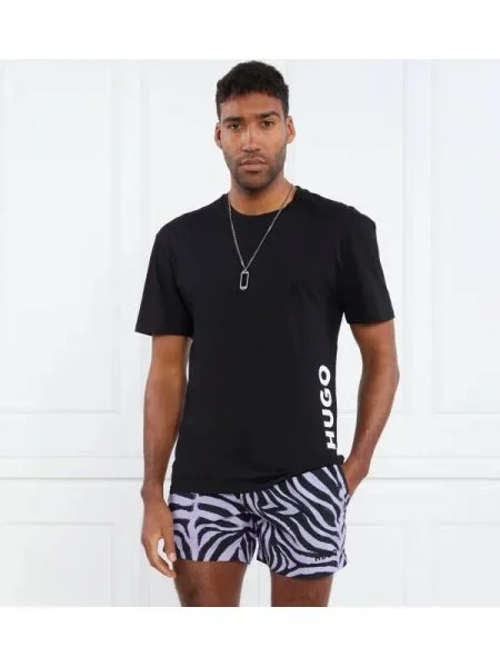 Hugo Tricou | Relaxed fit negru