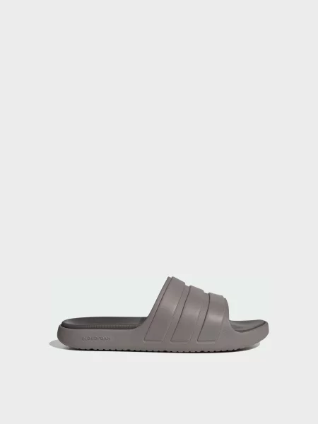 Шлепанцы Adidas серые