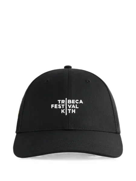 Șapcă Kith clasică din țesătură twill negru