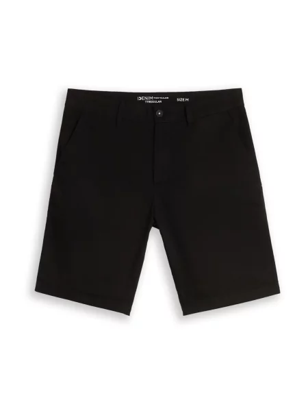TOM TAILOR DENIM Pantaloni eleganți negru