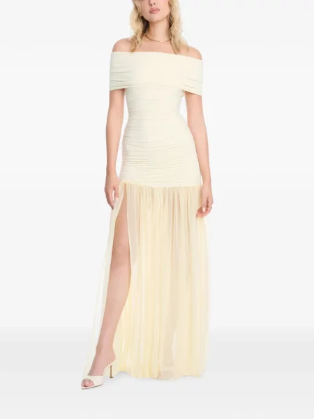 Rochie maxi Axel 113 cu volane